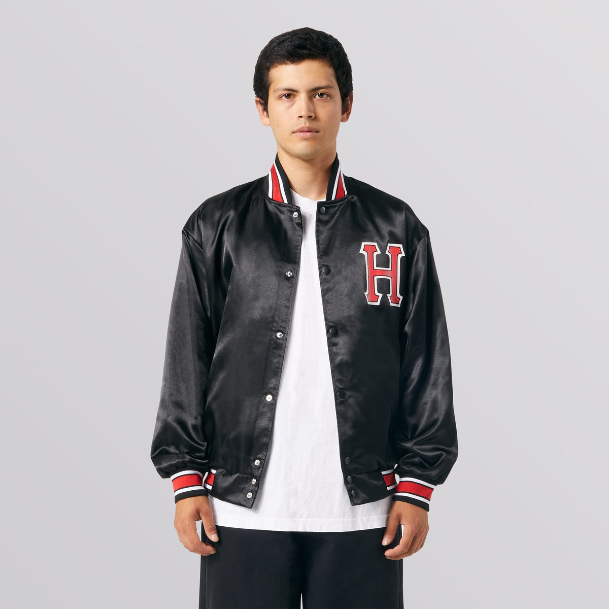 Huf Crackerjack Satin Baseball Jacket – HUF WORLDWIDE - EU