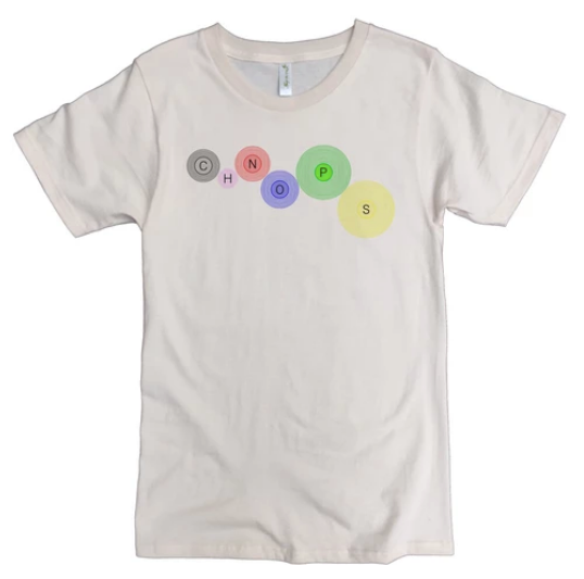 CHNOPS Men's T-Shirt - 100% organic cotton