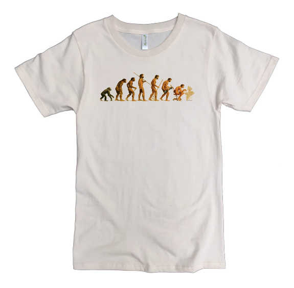 Computer Evolution Men's T-Shirt - 100% organic cotton