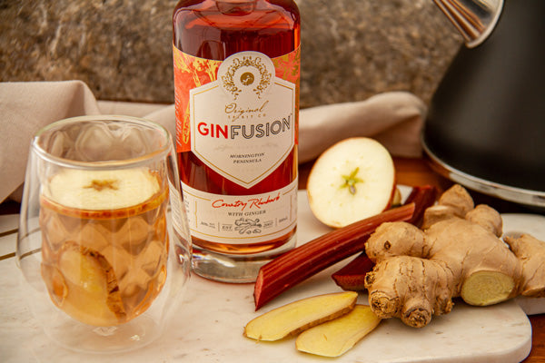 Rhubarb & Ginger Ginfusion Hot Toddy