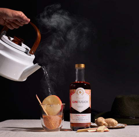 Simply add hot water for a delicious gin hot toddy!
