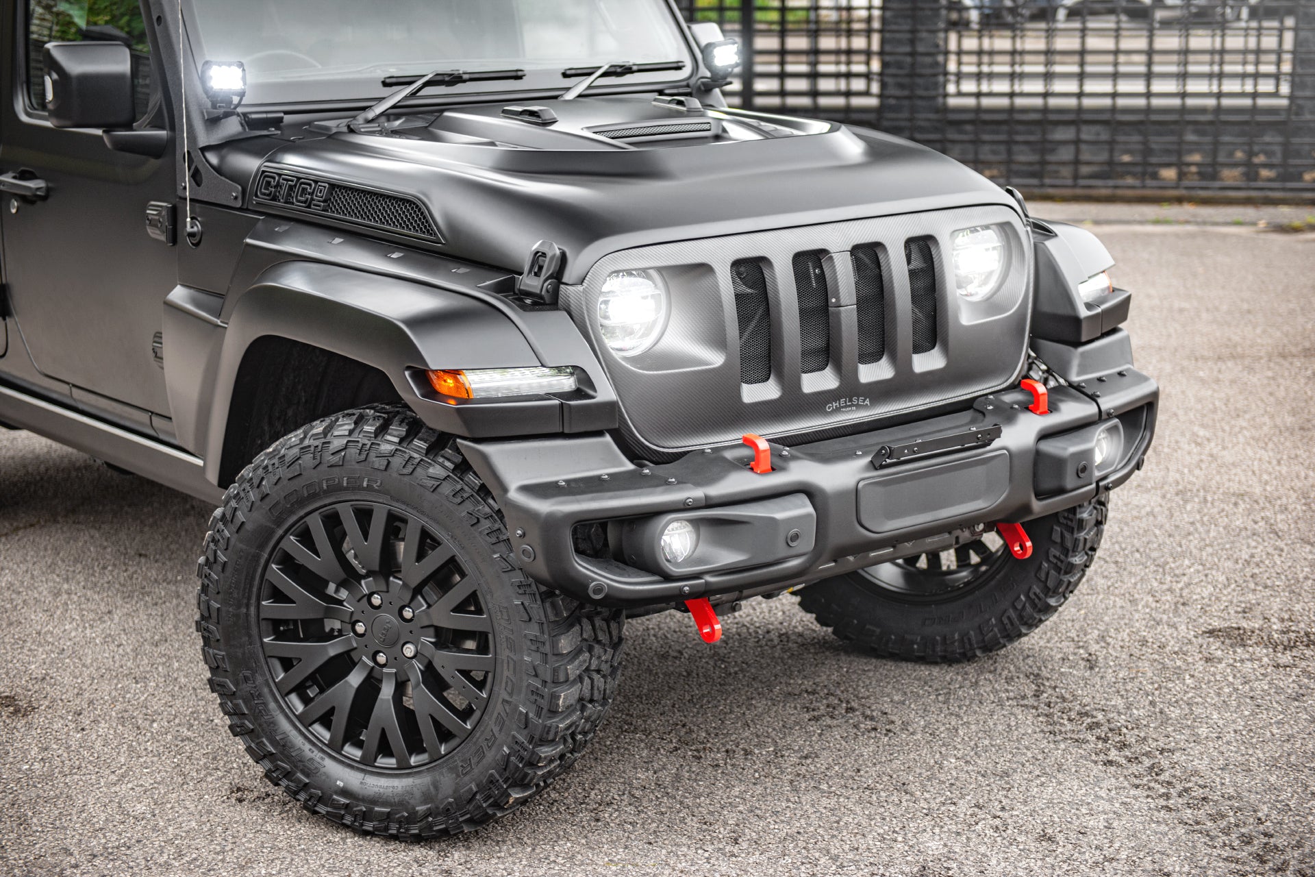 Jeep Wrangler JL (2018-Present) Iron Man Vented Bonnet – Chelsea Truck  Company