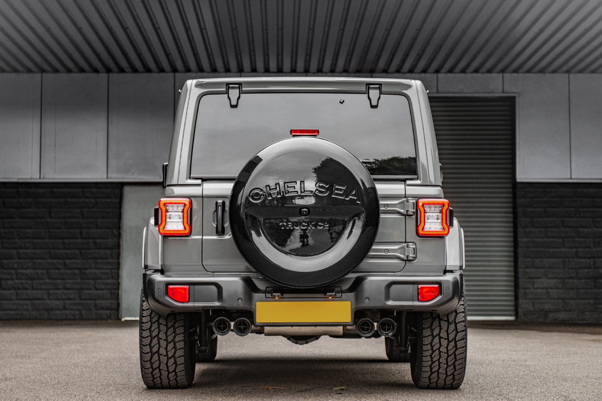 Jeep Wrangler JL Hard Spare Wheel Cover | Chelsea Truck Company