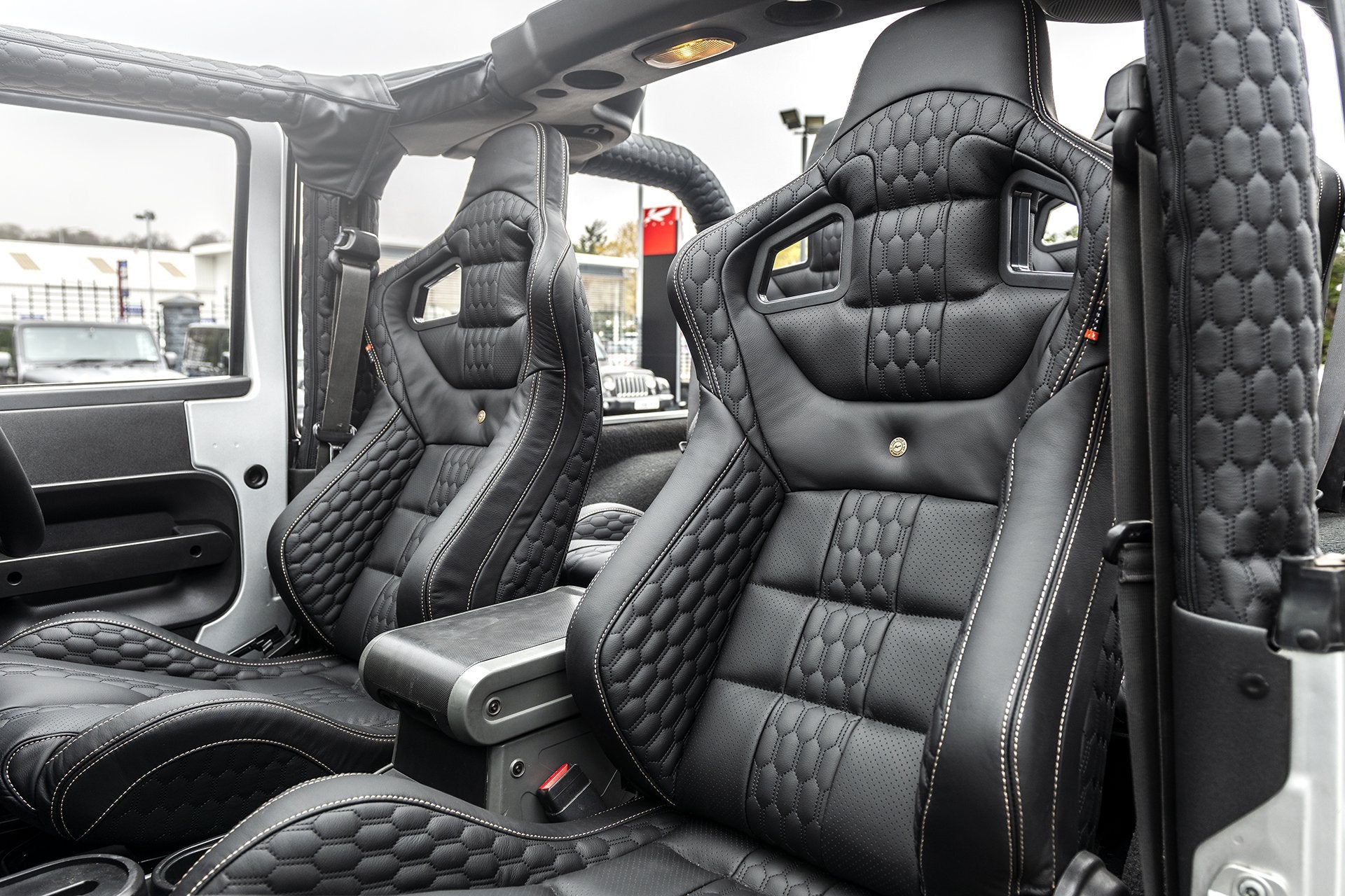 Jeep Wrangler JK 2 Door Leather Sports Interior | Chelsea Truck Co –  Chelsea Truck Company