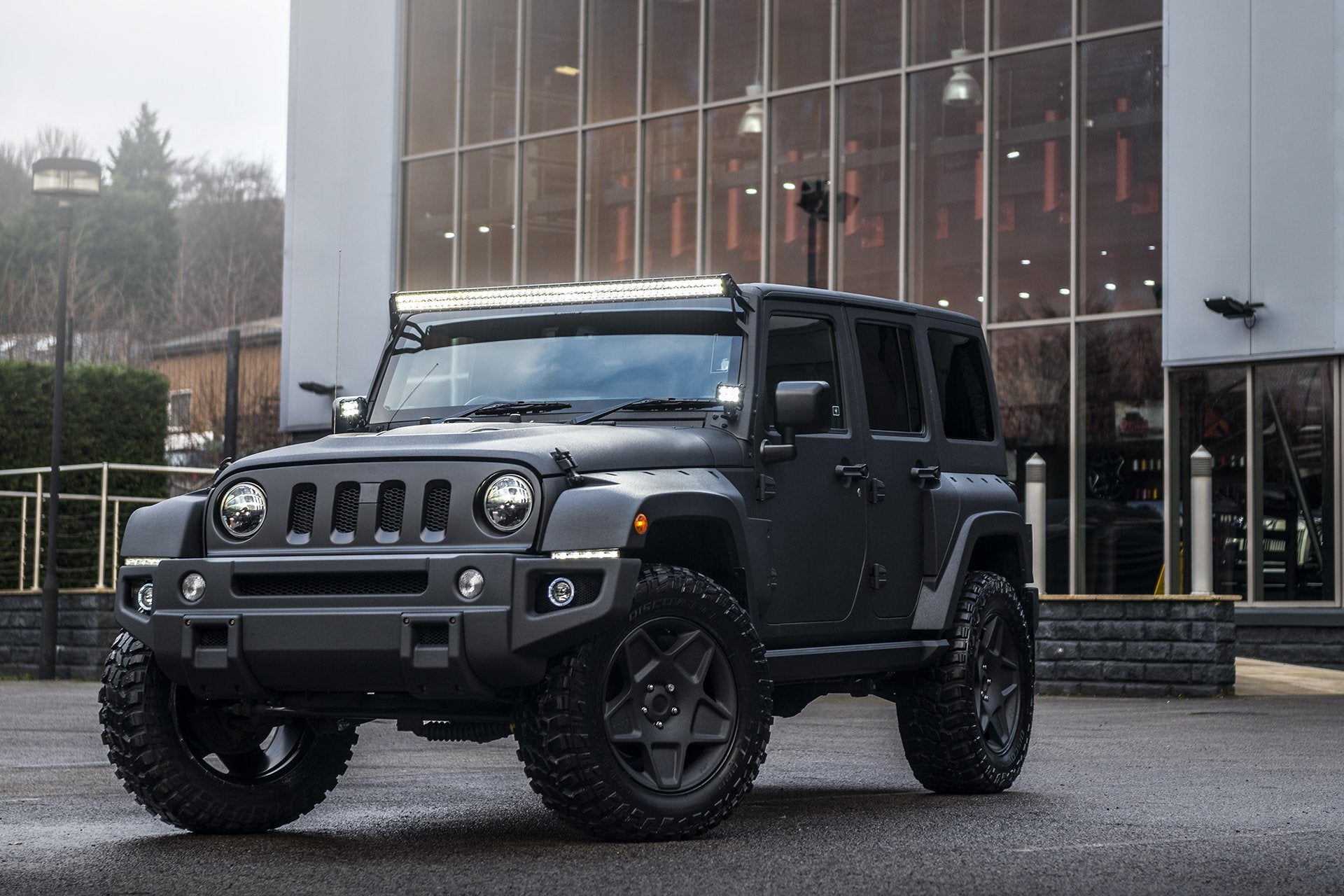 Jeep Wrangler JK 4 Door Black Hawk Expedition | Chelsea Truck Company