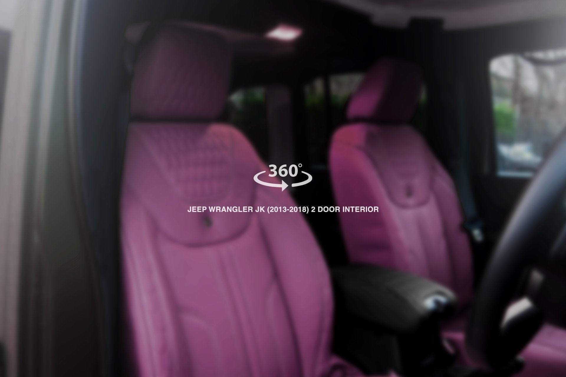 Jeep Wrangler JK 2 Door Purple Comfort Interior | Chelsea Truck Co –  Chelsea Truck Company