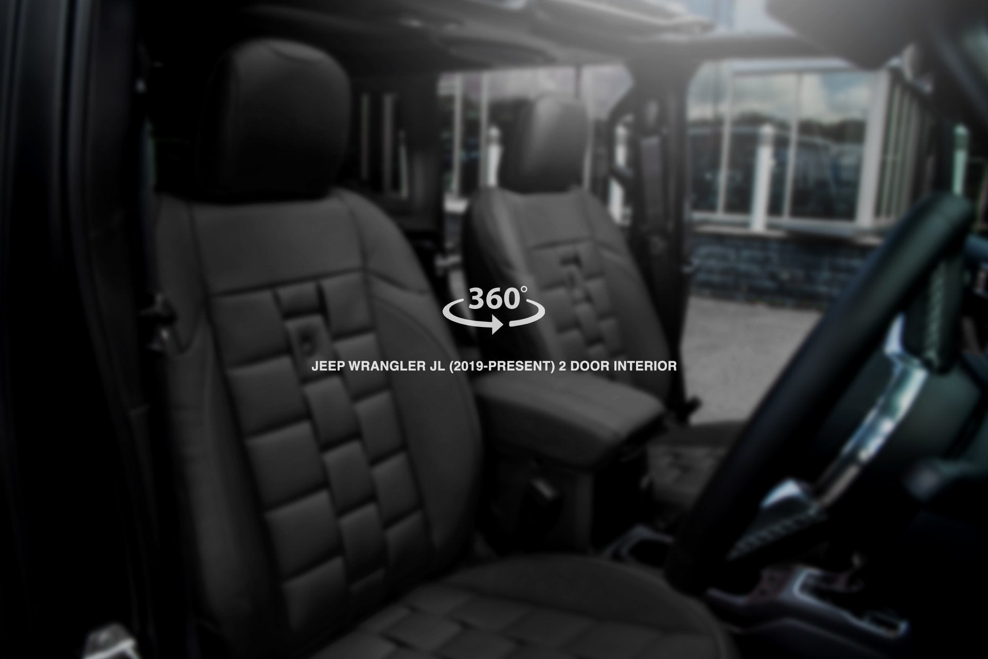 Jeep Wrangler JL 2 Door Black Comfort Interior | 360 View – Chelsea Truck  Company