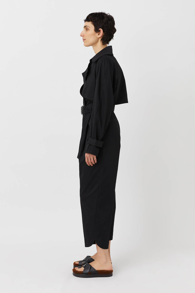 Silas Full Length Jumpsuit in Black- C&M |CAMILLA AND MARC® Official