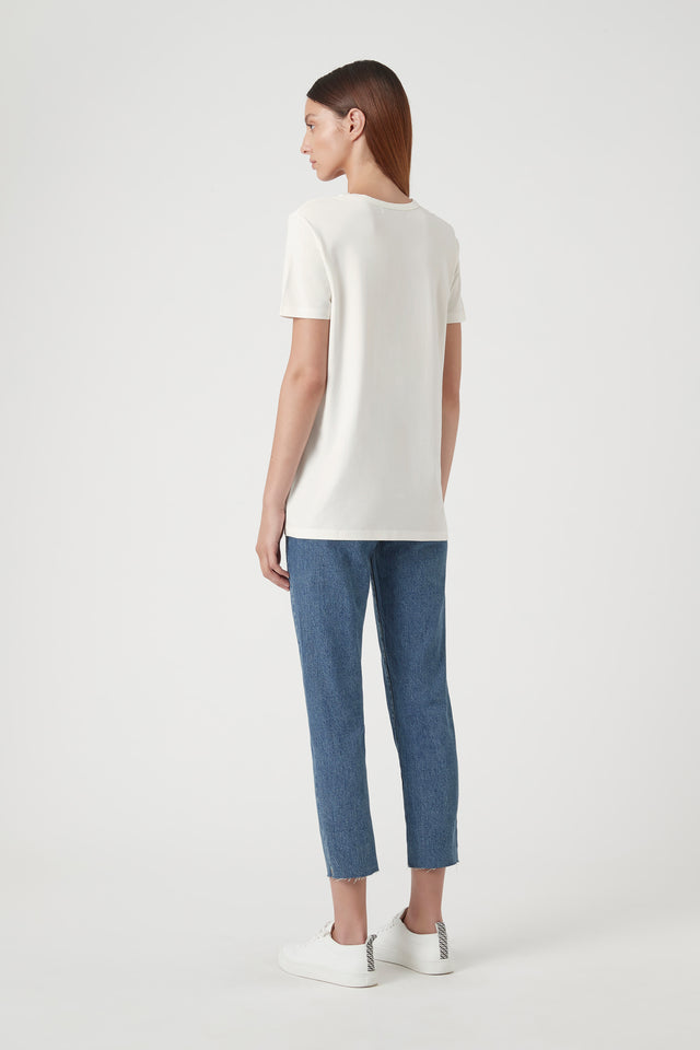 margot cropped straight leg jean