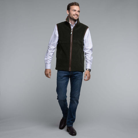 Schoffel Oakham Fleece Gilet | Navy