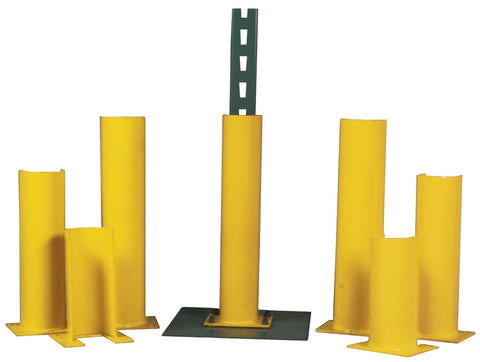 Yellow Pallet Rack Post Protector Column Upright Guards