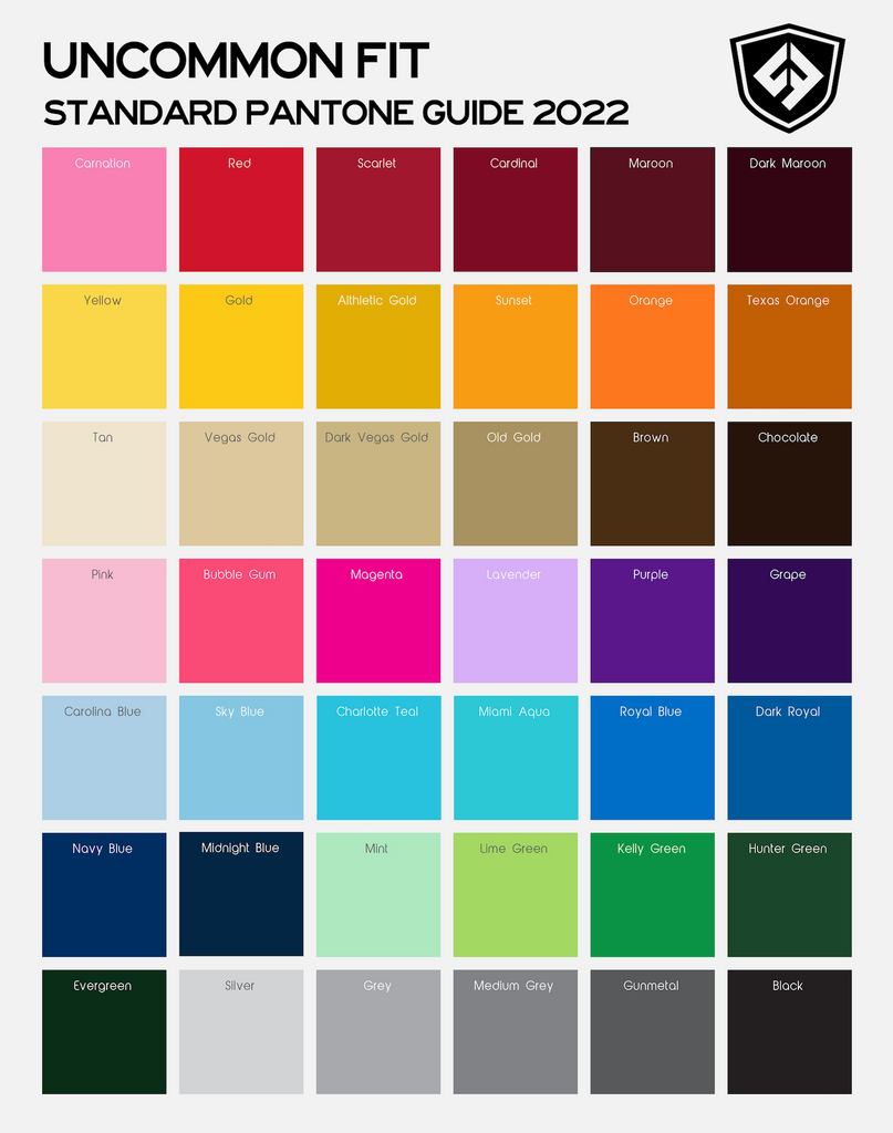 Color Chart V2.0 – 10 sheets – Fusion Print
