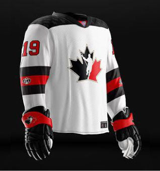 team canada world juniors jersey