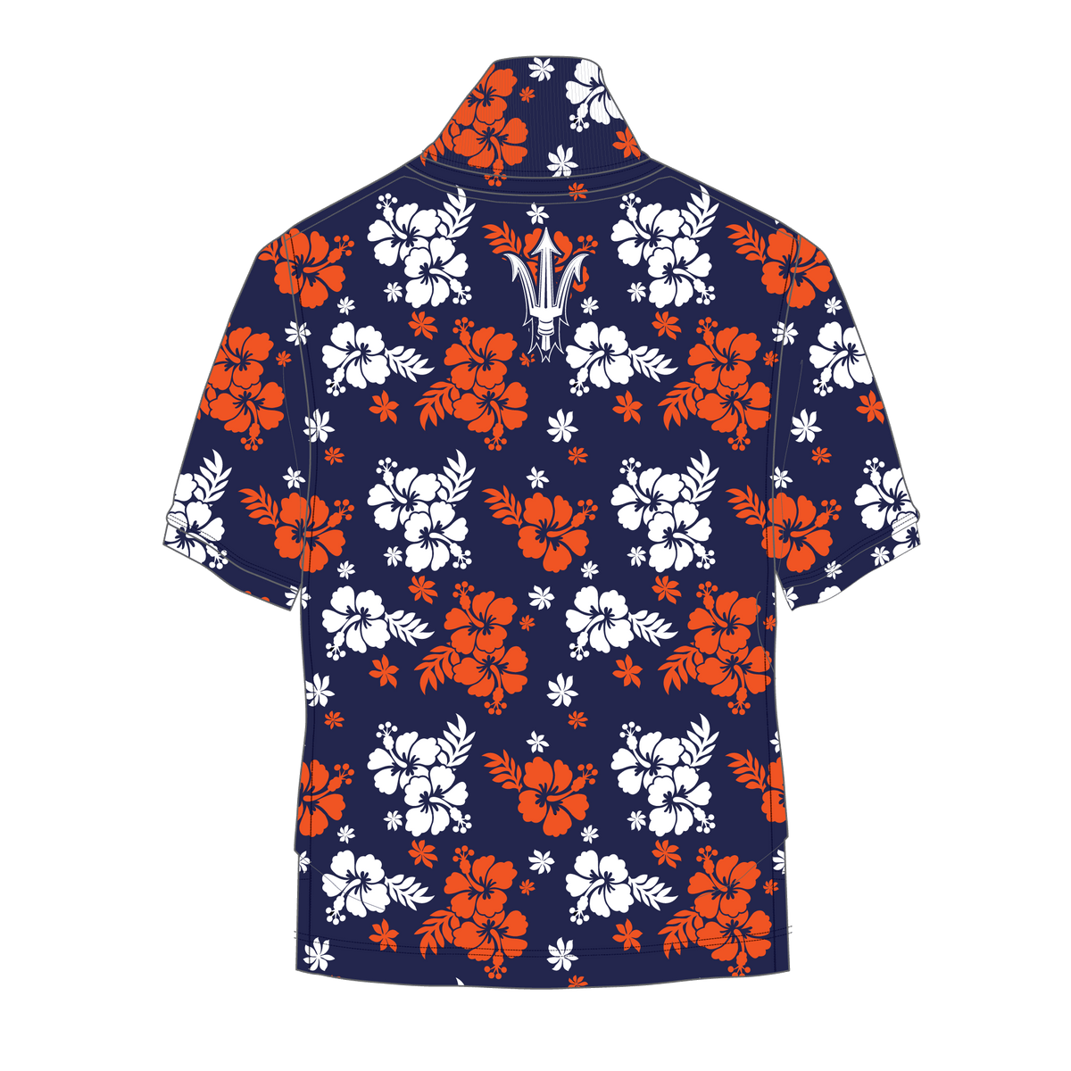 Demons Hawaiian Shirt (sublimated) | box lacrosse uniforms