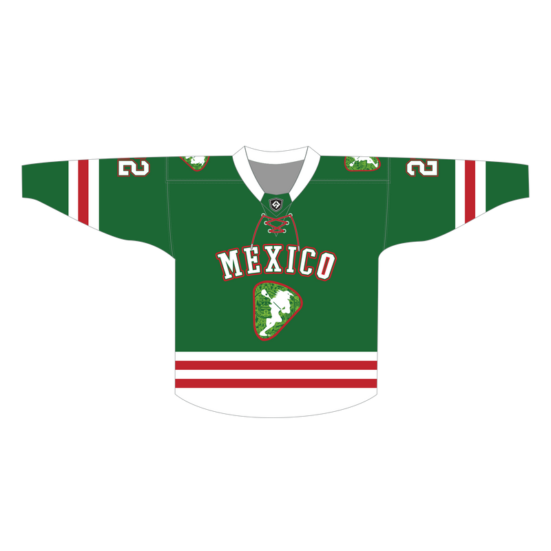 Mexico Box Lacrosse Jerseys box lacrosse uniforms Fit