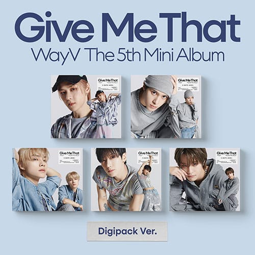 WayV – 5th Mini album [Give Me That] (Digipack Ver.)