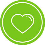 A heart icon