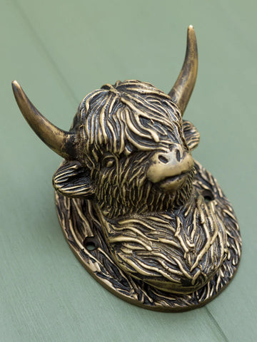 Highland Cow Door Knocker