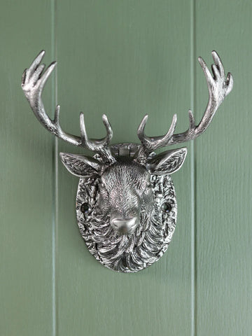 Pewter Stag Door Knocker