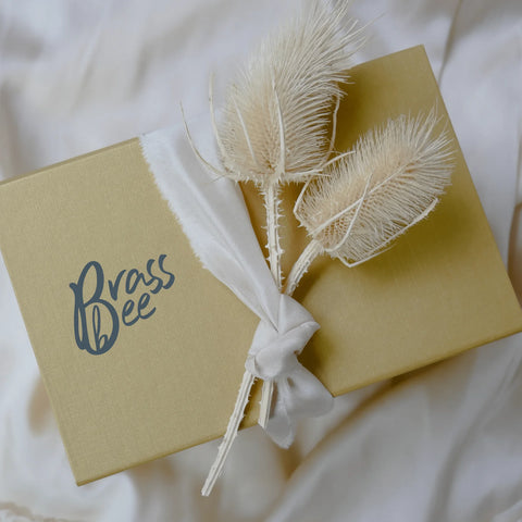 A picture of a Brass Bee gift card.