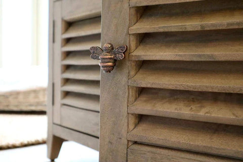 Brass Bee Drawer Cabinet Knob