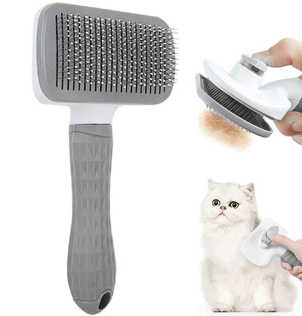 Brosse de toilettage pour animaux de compagnie, peigne d'épilation ramasse  les poils d'animaux, brosse à poils de chien 3 en 1 pour chien, chat,  vêtements