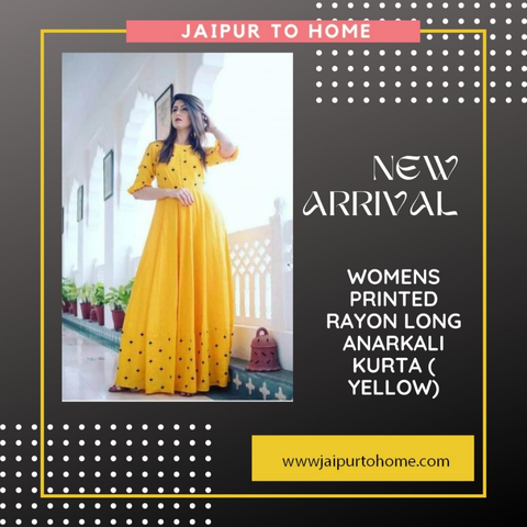 Jaipuri Printed Gown