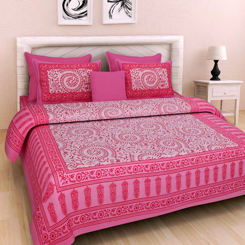 pure cotton bedsheet double bed