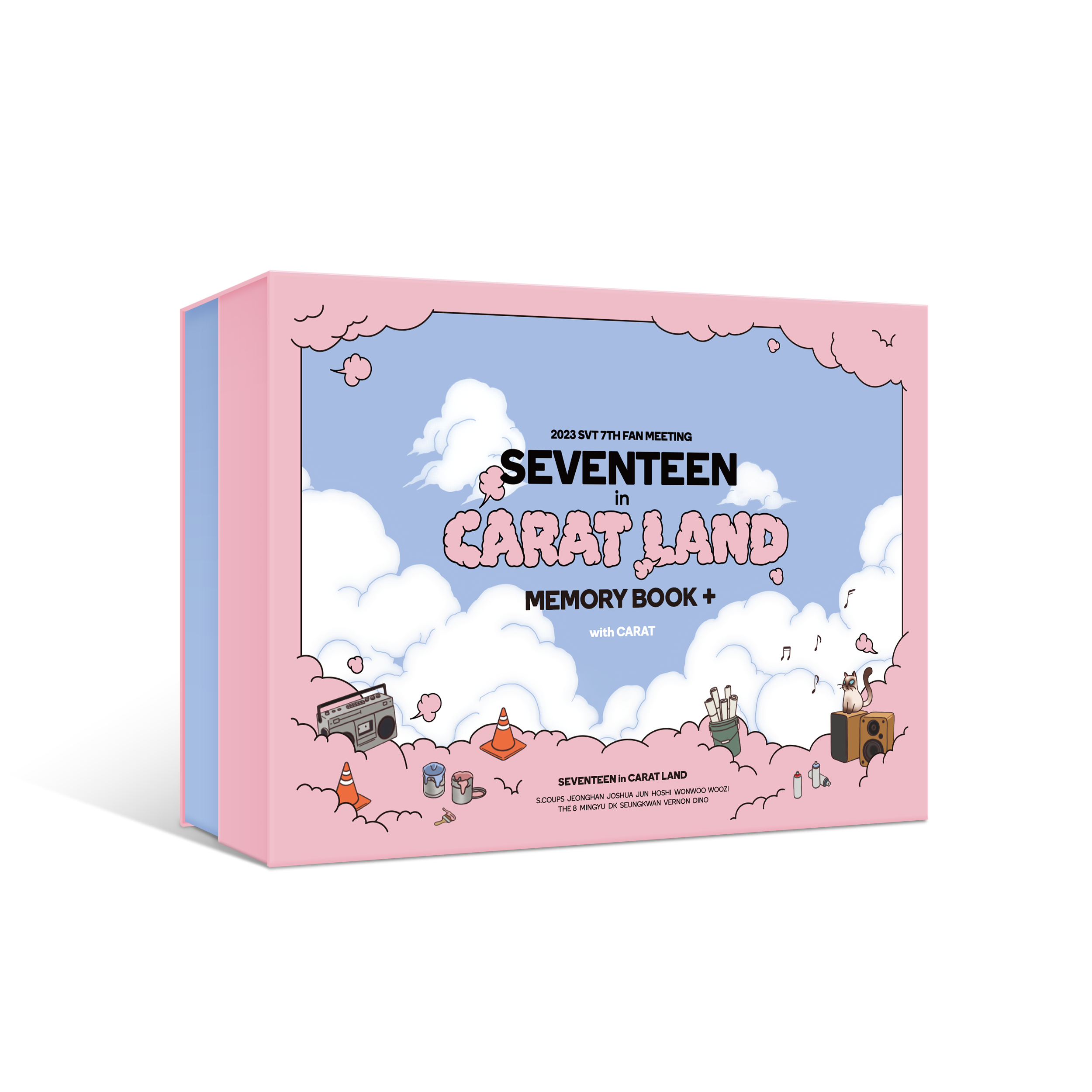 SEVENTEEN | 세븐틴 | 2023 SVT 7TH FAN MEETING [SEVENTEEN in CARAT LAND] MEMORY BOOK + DIGITAL CODE