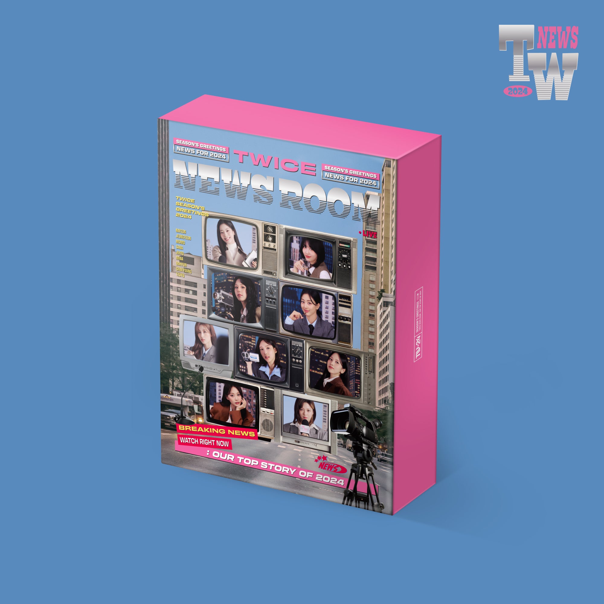 TWICE | 트와이스 | 2024 SEASON'S GREETINGS [ TWICE NEWS ROOM ]