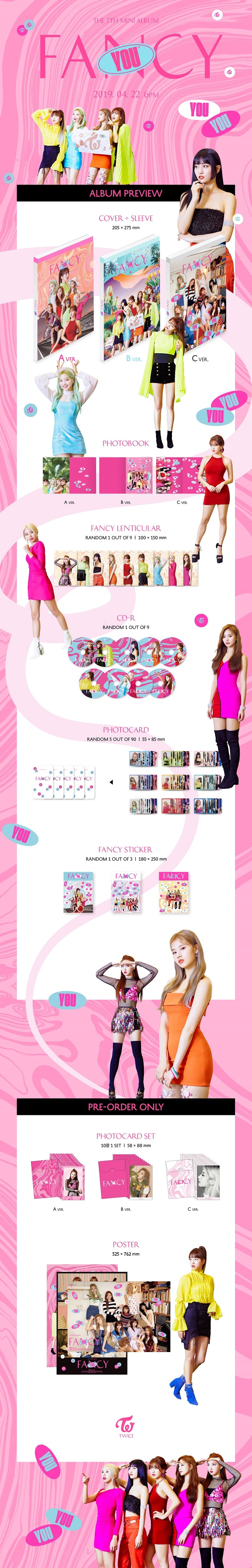 Twice 트와이스 7th Mini Album Fancy You Kpop Music Town