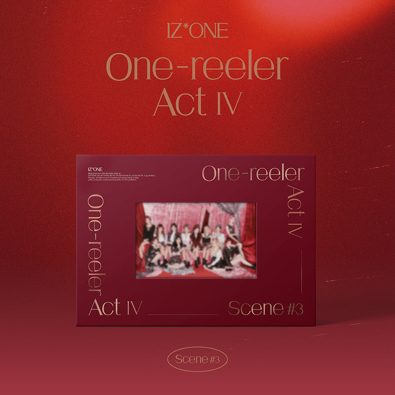 お気に入りの IZ ONE 4thミニアルバム One-reeler Act Ⅳ トレカ