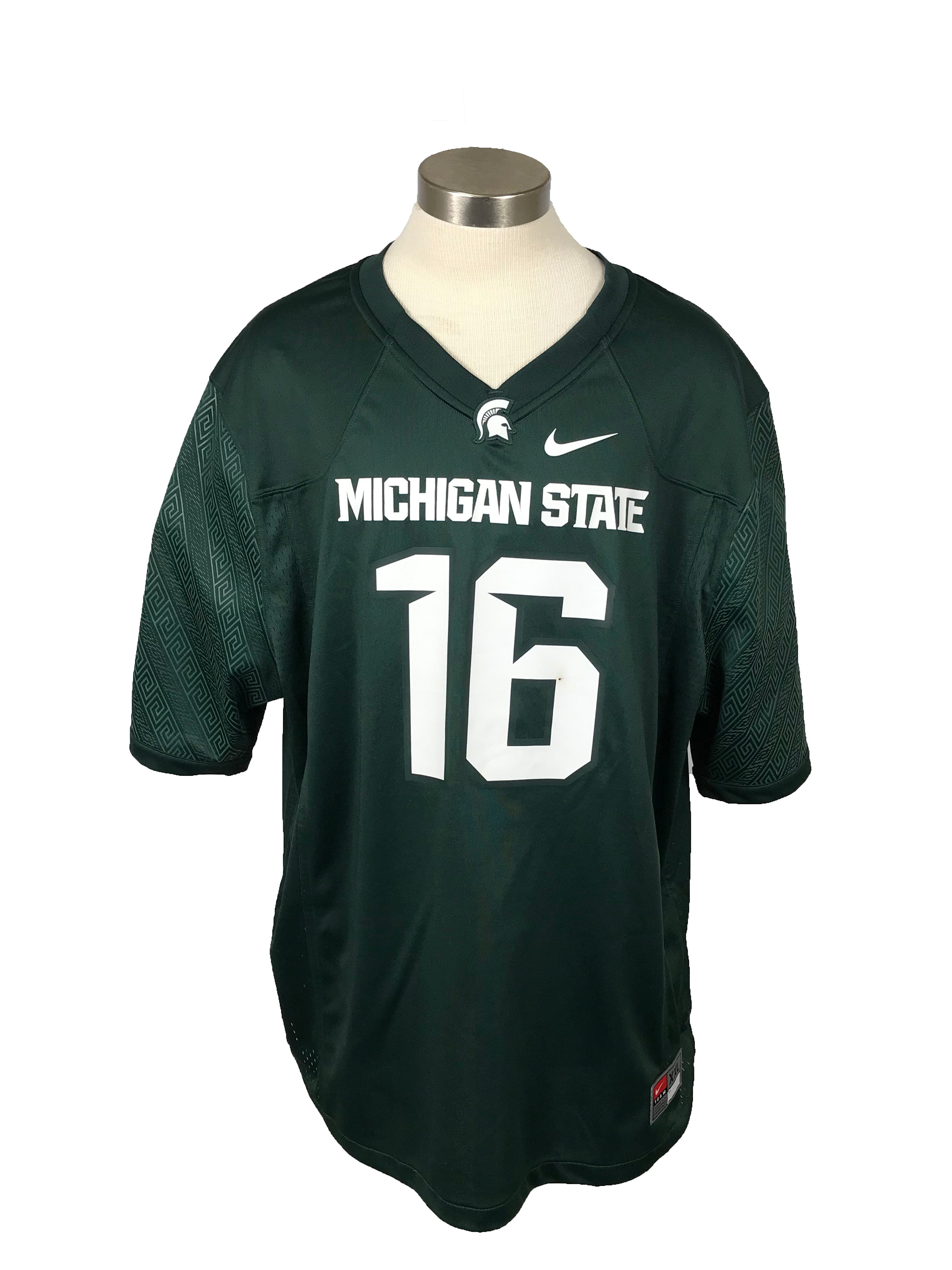 MSU Nike Dark Green Basketball Jersey Women's Size 2XL – MSU Surplus Store