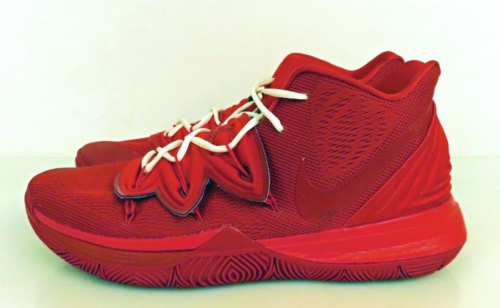 Nike Kyrie 5 Red Custom Basketball 