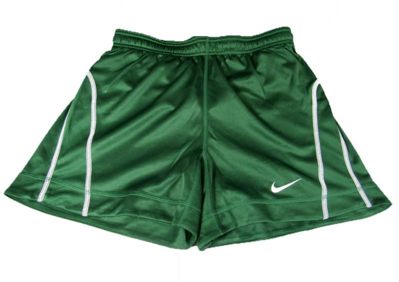 nike green shorts womens