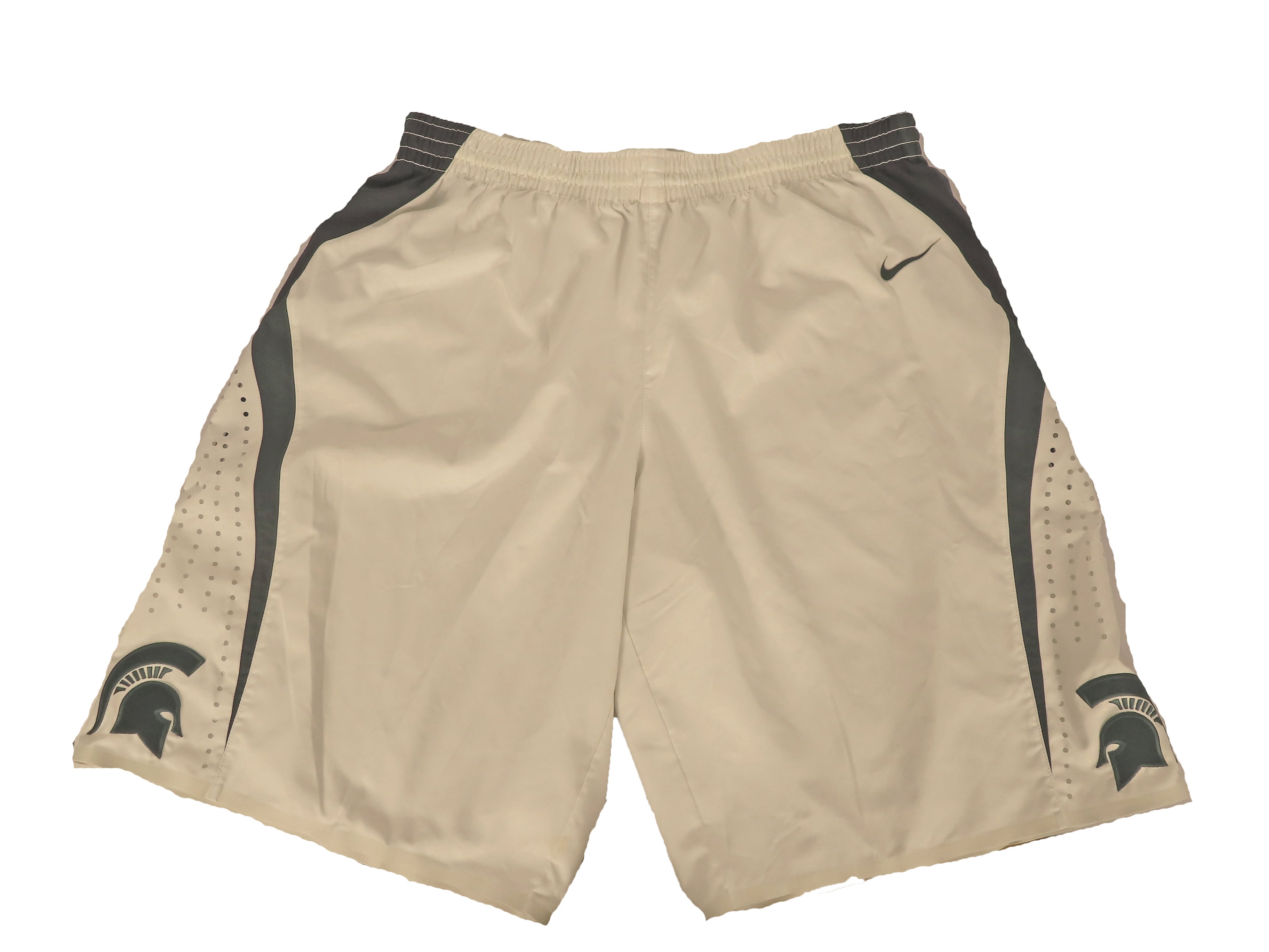 Raad eens Bedienen geweer 2014-2015 Nike White Authentic MSU Women's Basketball Shorts Size 36 + –  MSU Surplus Store