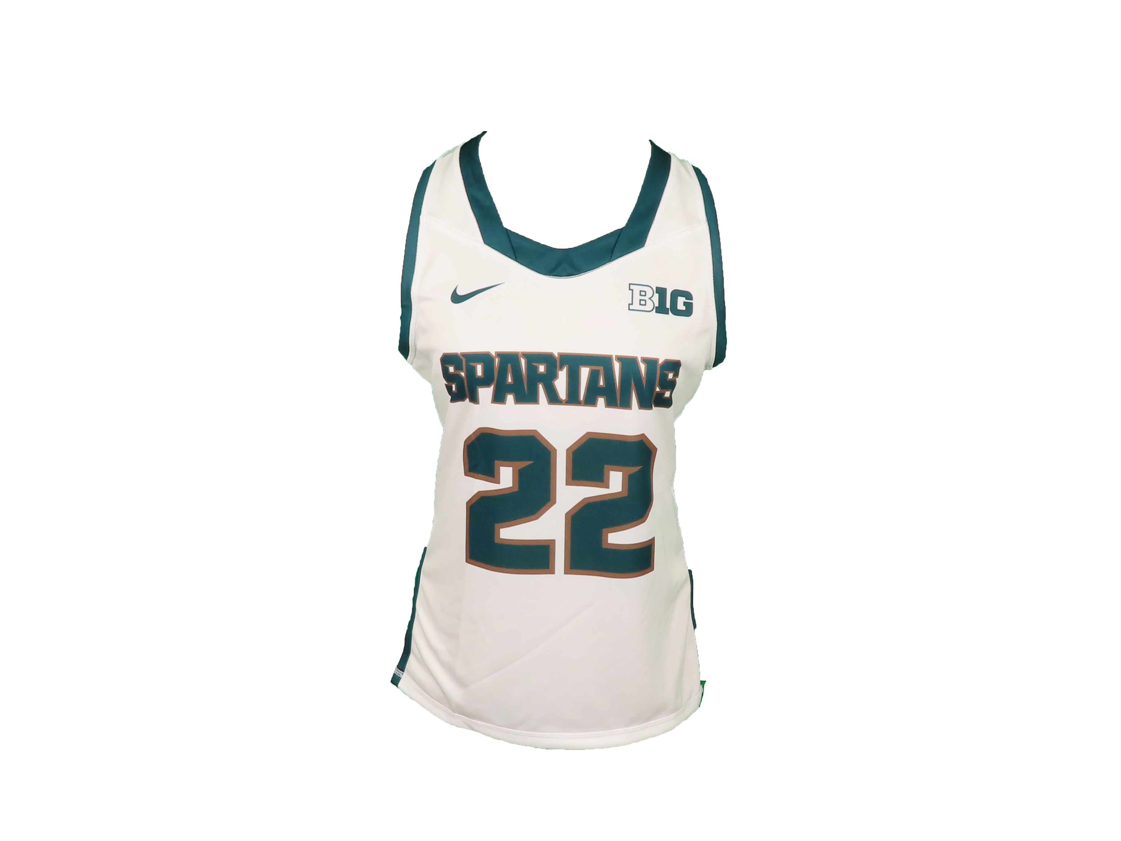 Nike Green & White Reversible Women's Basketball #42 Jersey Size XL – MSU  Surplus Store