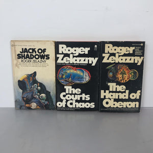 Lot of 3 Vintage Paperback Books by Roger Zelazny