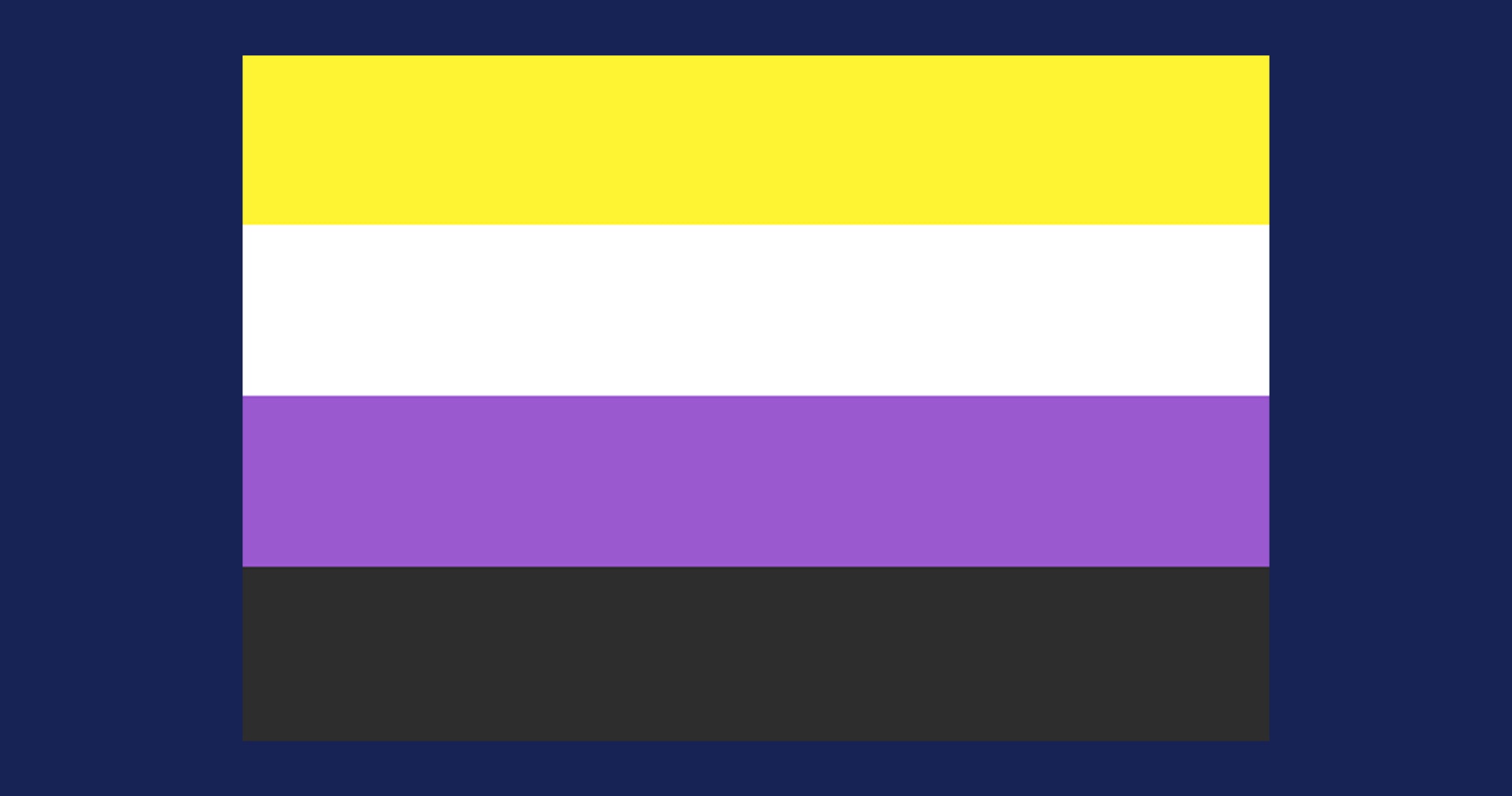 Nonbinary Pride Flag - agrohort.ipb.ac.id