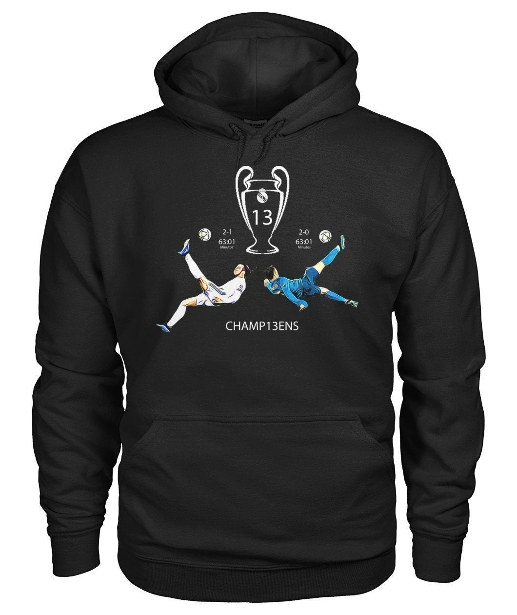 real madrid black hoodie