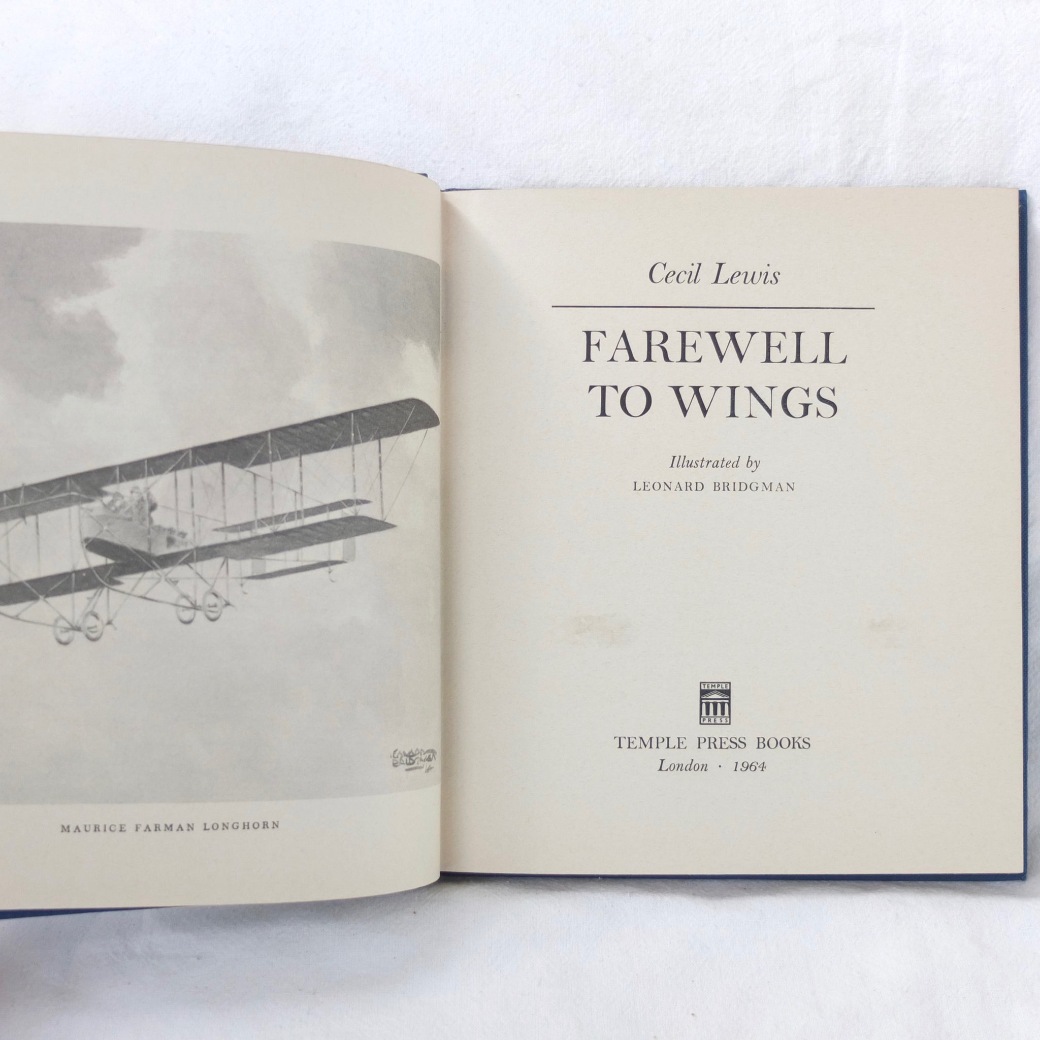 WW1 Royal Flying Corps | Farewell to Wings | Cecil Lewis – Compass Library