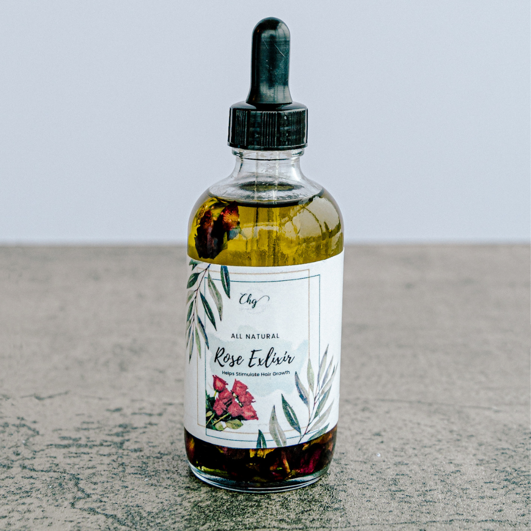 Rose Infused Hair Grow Elixir Chy Hair Grow