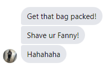 Shave your fanny birth