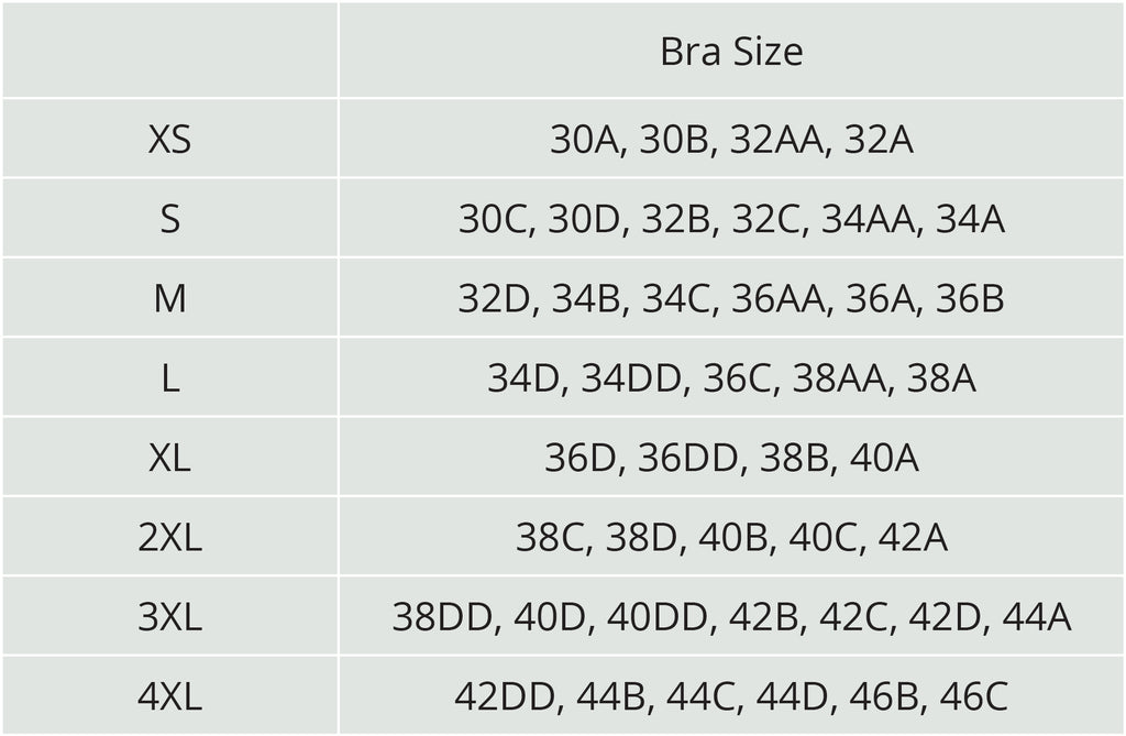 Size Charts – Shy Natives