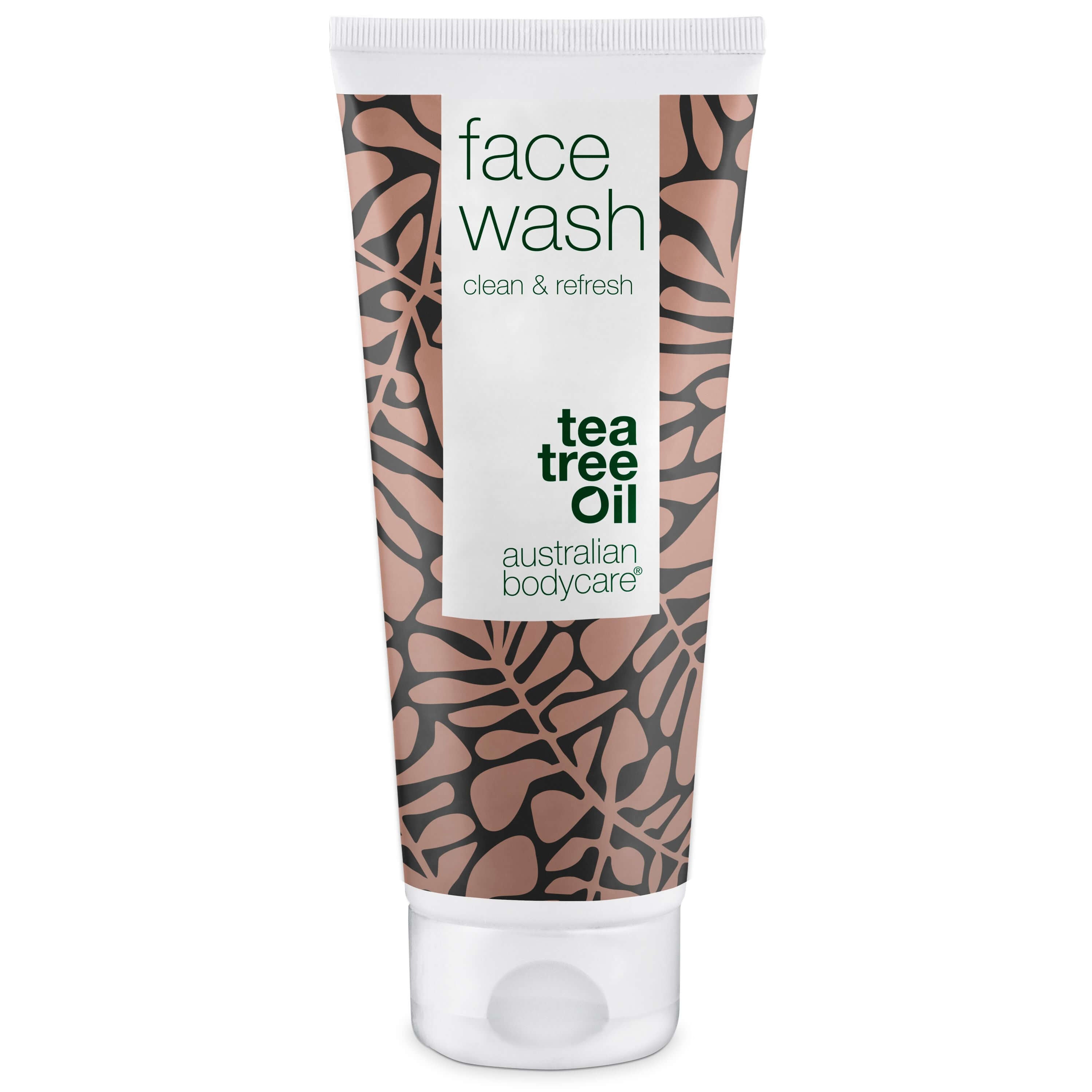 Billede af Ansigtsrens til bumser og uren hud - Daglig ansigtsvask til fedtet og uren hud til både mænd og kvinder - Tea Tree Oil / 500 ml - 599,95,-
