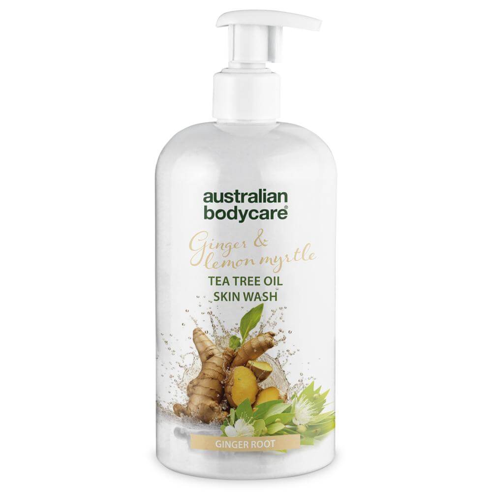 Billede af Professionel Ginger & Lemon Skin Wash - Professionel body wash med Tea Tree Oil og Ingefær - 1000 ml - 299,95 kr