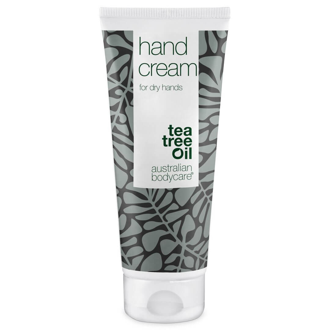 Håndcreme til tørre hænder - Daglig pleje af tør, sprukken og kløende hud på hænderne - Tea Tree Oil