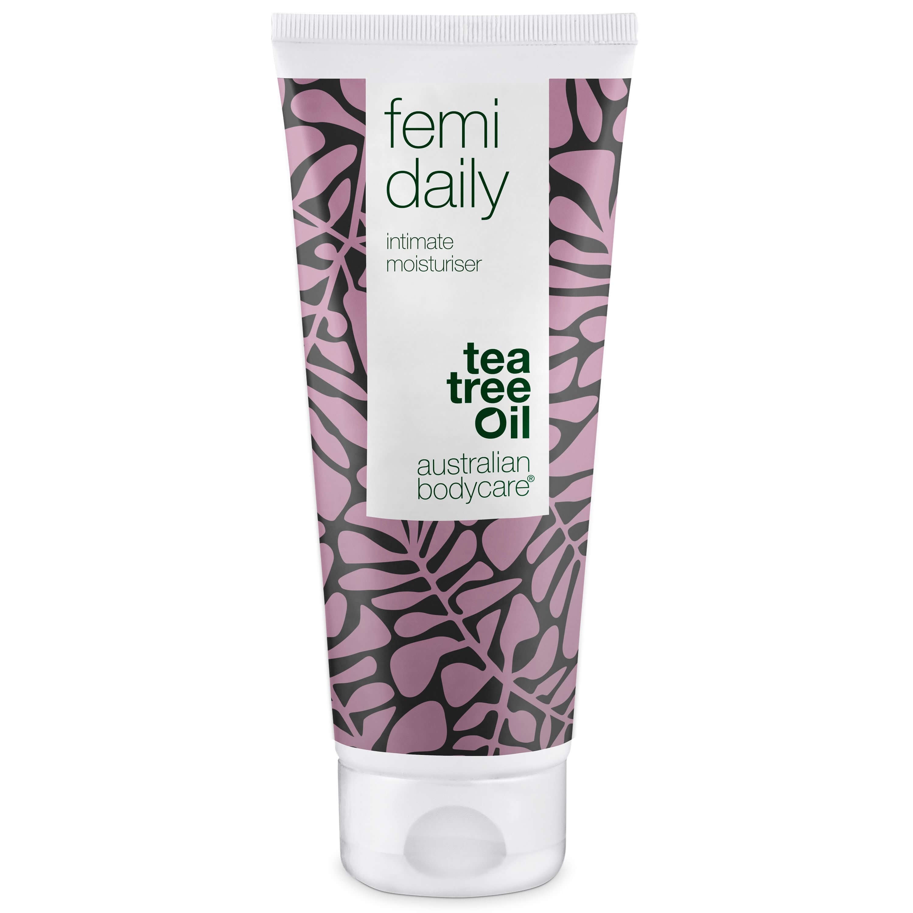Se Femi Daily intim gel mod kløe, lugt og tørhed - Intimgel til daglig pleje af intimproblemer - 100 ml - 139,95,- hos Australian Bodycare