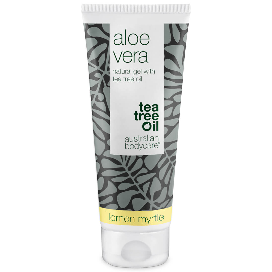 bule Medicin Initiativ Bio Aloe Vera Gel med Tea Tree Oil - Bedste aftersun ved soleksem