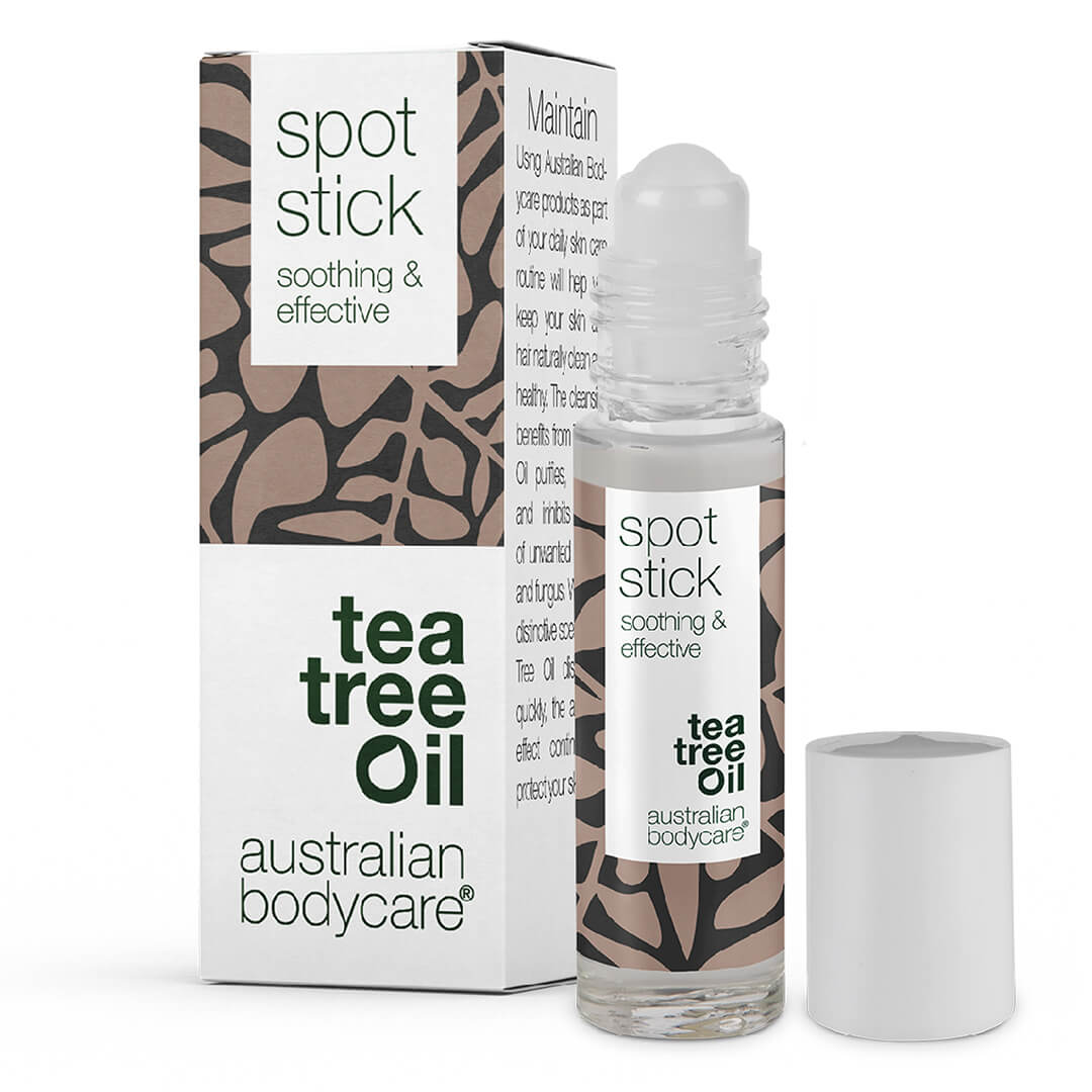 Spot Stick til bumser og uren hud - Effektiv mod bumser, uren hud og hudorme - Tea Tree Oil + Lemon
